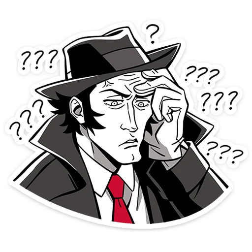 🤔 Стикер «Джордж» для Telegram