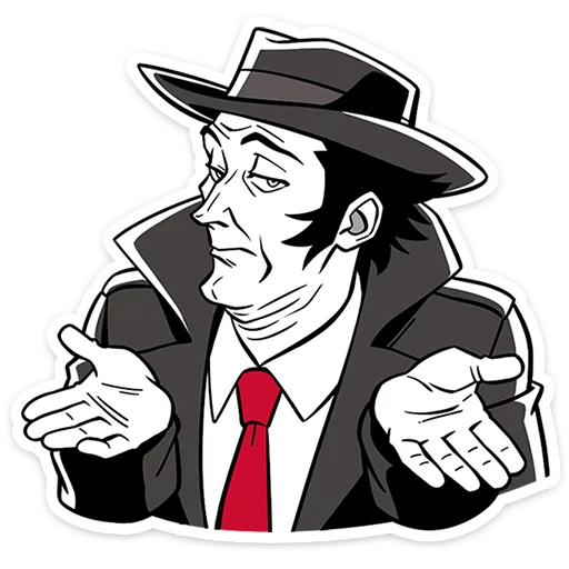 🤷‍♀ Стикер «Джордж» для Telegram