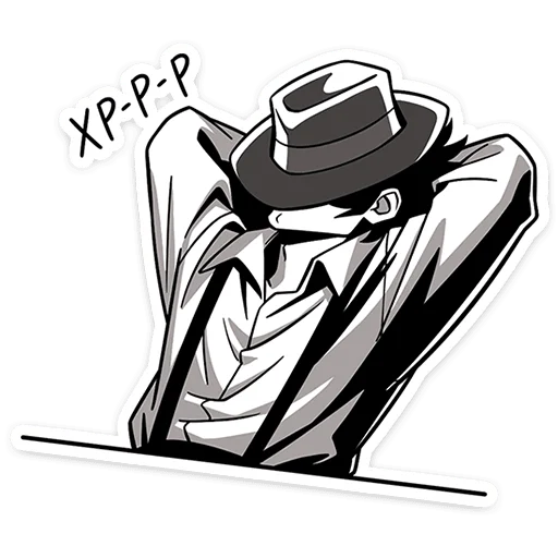 😴 Стикер «Джордж» для Telegram