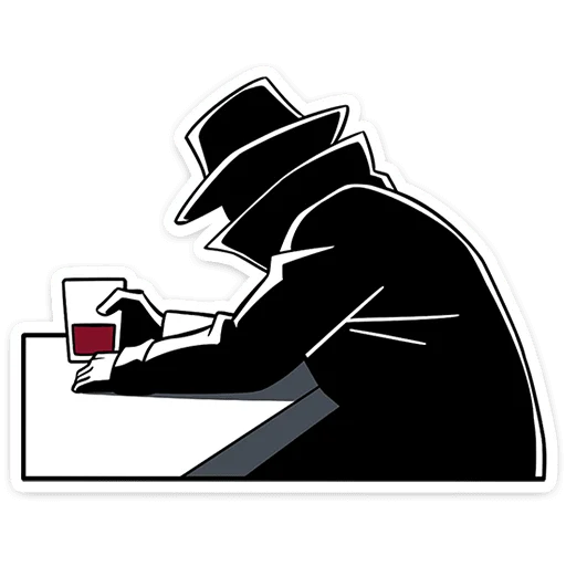 🍷 Стикер «Джордж» для Telegram