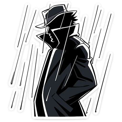 🌧 Стикер «Джордж» для Telegram