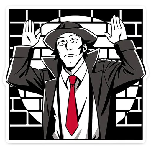 👮‍♀️ Стикер «Джордж» для Telegram