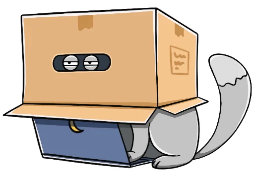 Стикерпак Dev.cat для Telegram — скачать