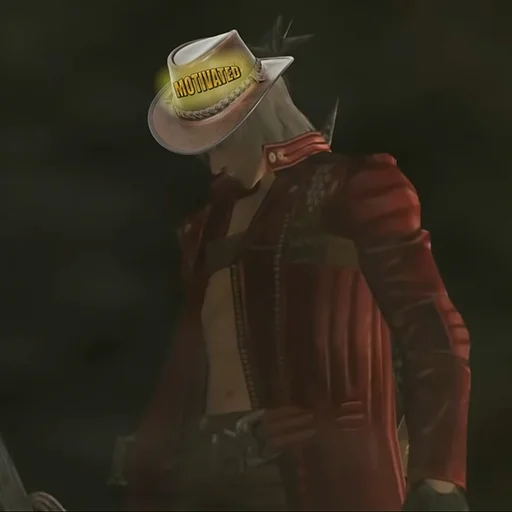 😒 Стикер «Devil May Cry для Аутистов» для Telegram