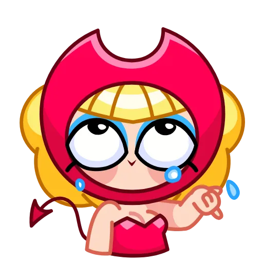 🥹 Эмодзи «Чертовка Агнес» для Telegram