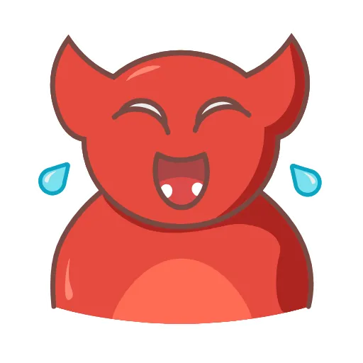🤪 Стикер «Devil Animated» для Telegram