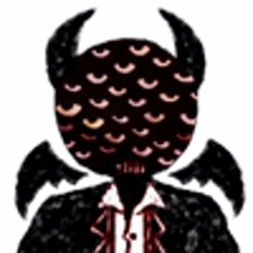 Эмодзи Devil Black для Telegram — скачать