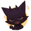 😈 Эмодзи «Кот Дьявола» для Telegram