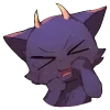 😈 Эмодзи «Кот Дьявола» для Telegram