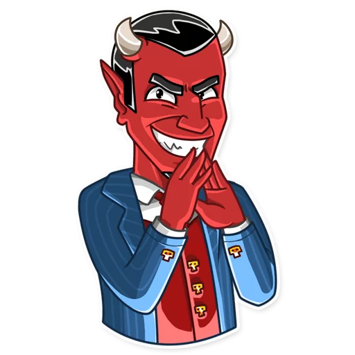 😈 Стикер «Devil In You» для Telegram