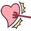 💘 Эмодзи «Devilish Menhera» для Telegram