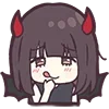 😋 Эмодзи «Devilish Menhera» для Telegram