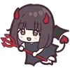 😄 Эмодзи «Devilish Menhera» для Telegram
