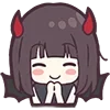😊 Эмодзи «Devilish Menhera» для Telegram