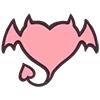 🖤 Эмодзи «Devilish Menhera» для Telegram