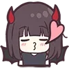 😘 Эмодзи «Devilish Menhera» для Telegram
