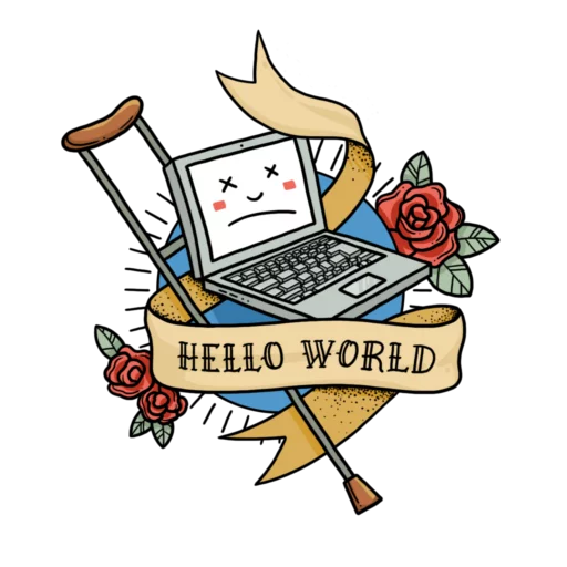 😳 Стикер «devops» для Telegram