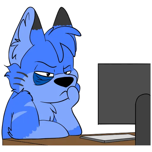 😒 Стикер «Dex Animated!» для Telegram
