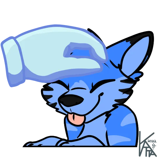 😌 Стикер «Dex Animated!» для Telegram