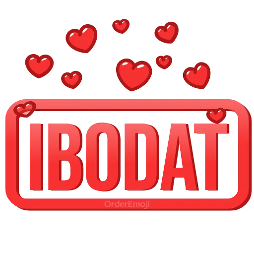 ❤️ Эмодзи «Order #status #color #red» для Telegram