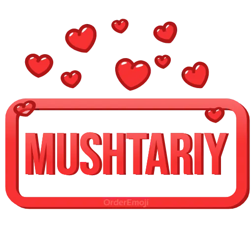 ❤️ Эмодзи «Order #status #color #red» для Telegram