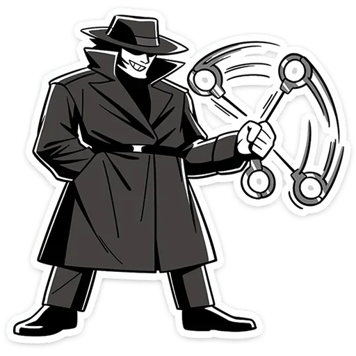 😈 Стикер «Джордж без надписей» для Telegram