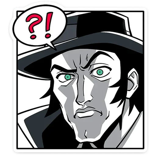 🤨 Стикер «Джордж без надписей» для Telegram