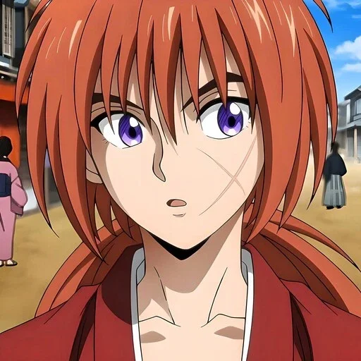😧 Стикер «Rurouni Kenshin» для Telegram