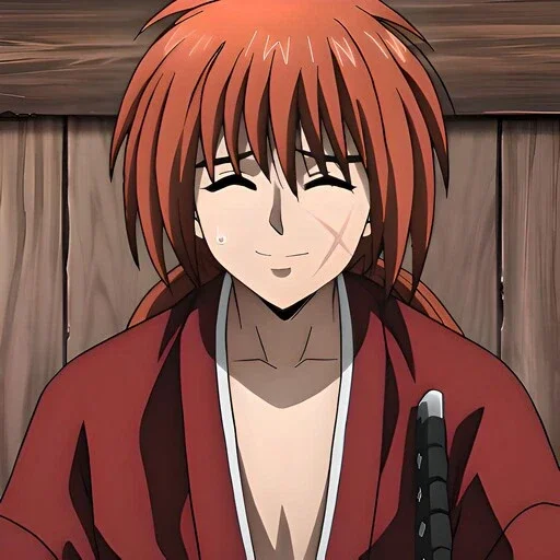 ☺️ Стикер «Rurouni Kenshin» для Telegram