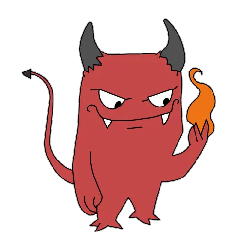 Стикерпак Little devils для Telegram — скачать