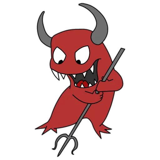 ⚡ Стикер «Little devils» для Telegram