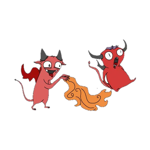 😌 Стикер «Little devils» для Telegram