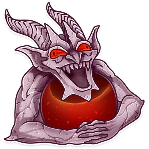 Стикерпак Diablo для Telegram — скачать