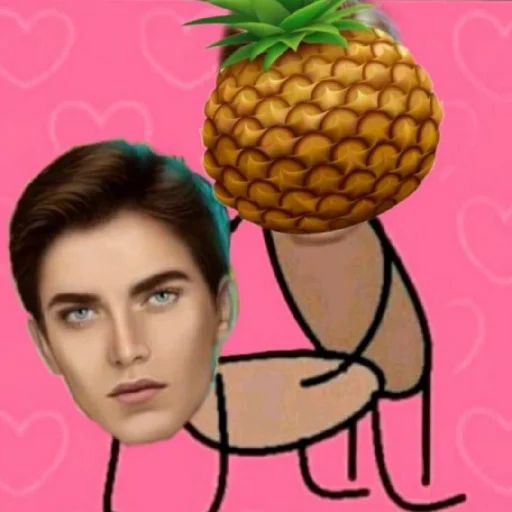 🍍 Стикер «Диагноз КР» для Telegram