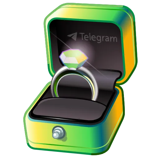 Стикерпак Diamond Ring для Telegram — скачать