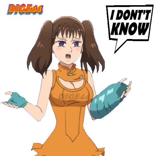 👐 Стикер «DIANE» для Telegram