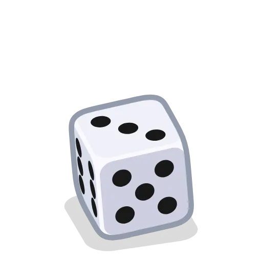 🎲 Стикер «Dice» для Telegram