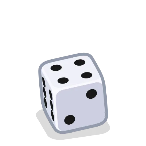 🎲 Стикер «Dice» для Telegram