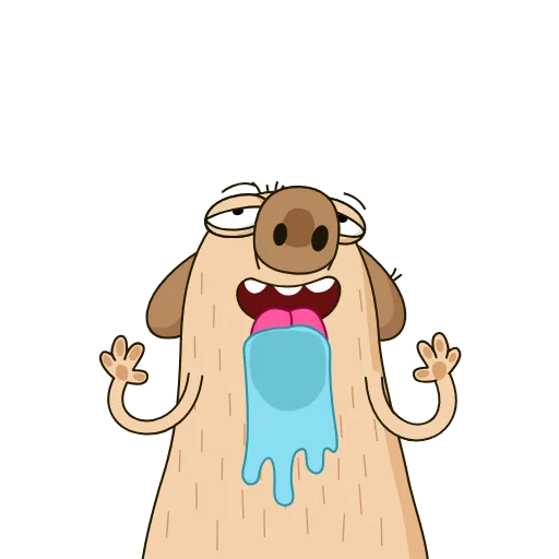 🤩 Стикер «Diggy Animated» для Telegram