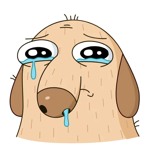 😭 Стикер «Diggy Animated» для Telegram