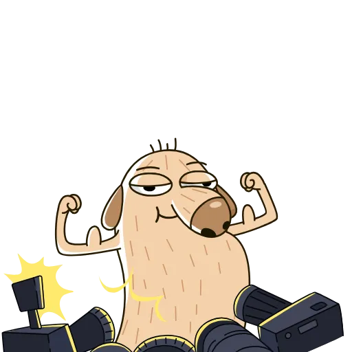 🤩 Стикер «Diggy Animated» для Telegram