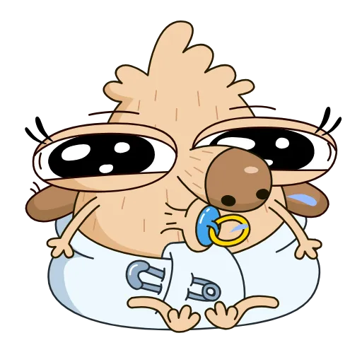 👶 Стикер «Diggy Animated» для Telegram
