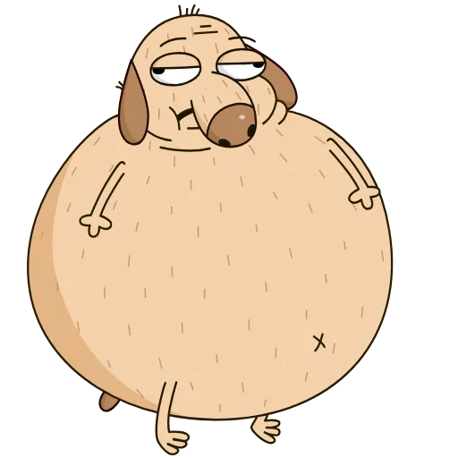 🍔 Стикер «Diggy Animated» для Telegram