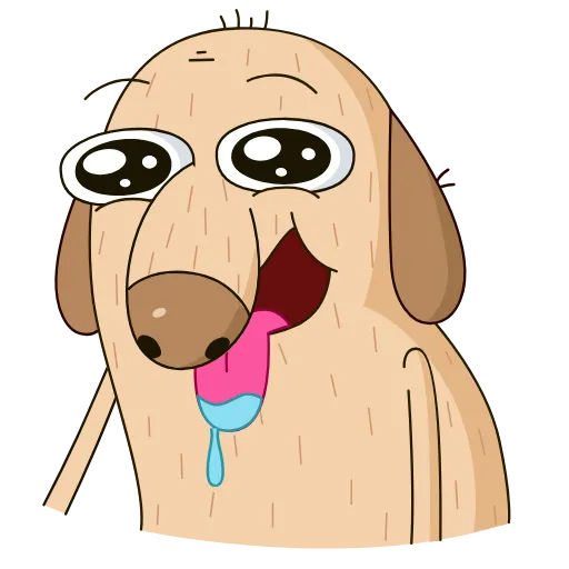 🤤 Стикер «Diggy Animated» для Telegram