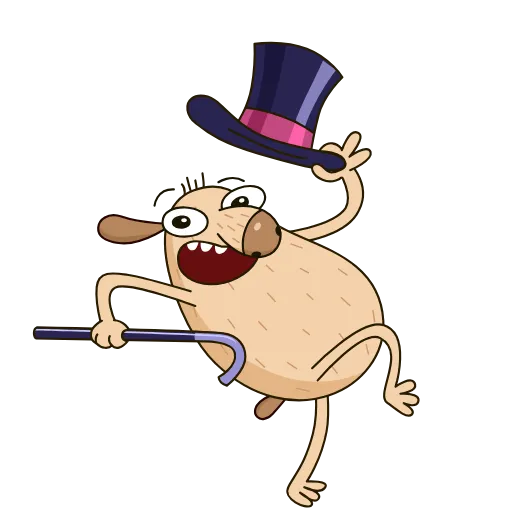 💃 Стикер «Diggy Animated» для Telegram