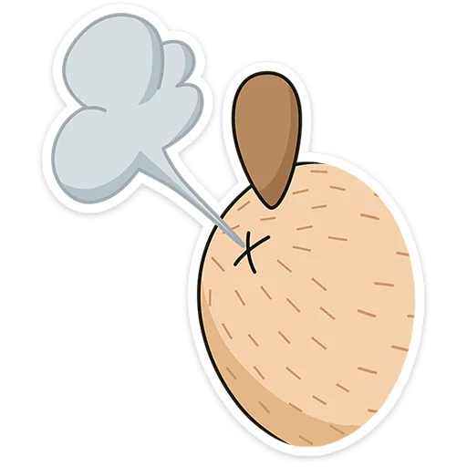 💨 Стикер «Пёс Дигги» для Telegram