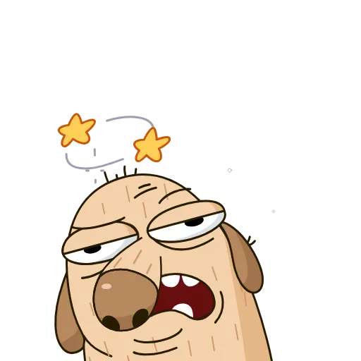 😵‍💫 Эмодзи «Пёс Дигги» для Telegram