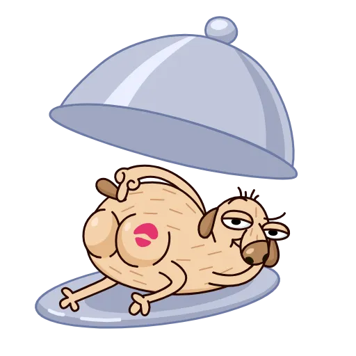 🍑 Эмодзи «Пёс Дигги» для Telegram