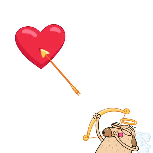 💘 Эмодзи «Пёс Дигги» для Telegram
