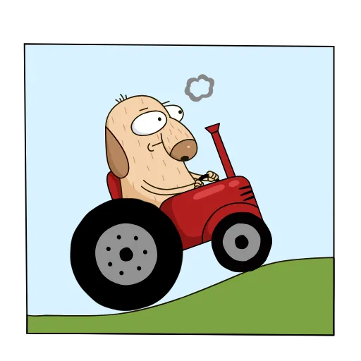 🚜 Стикер «Diggy animated All» для Telegram